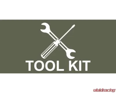 Quadratec Tool Kit Ammo Storage Box Decal White - 13135 0320